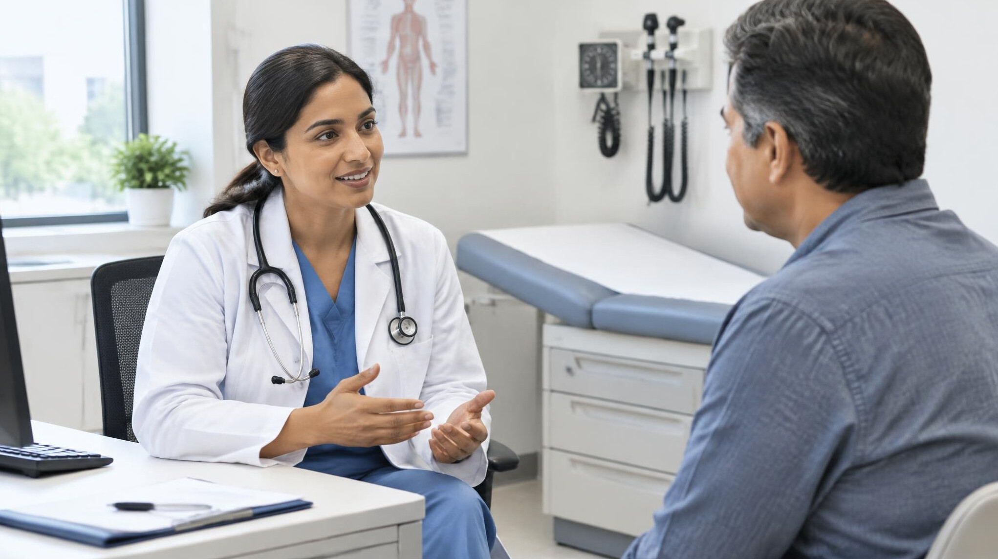 doctor patient consultation